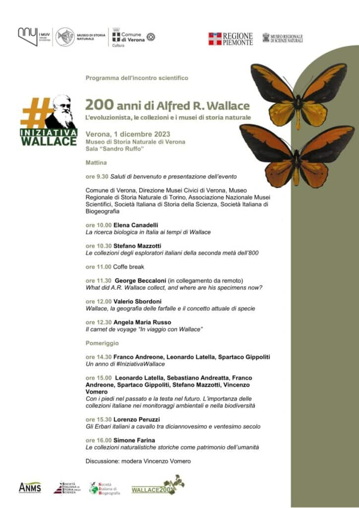 200 Anni Alfred Russel Wallace Museo Storia Naturale Verona